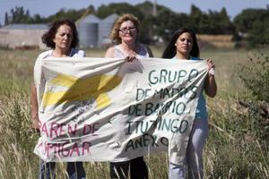 The Mothers of Ituzaingó, cofounded by Sofía Gatica,launched a “Stop Spraying” campaign to warn the public about the dangers of pesticides.