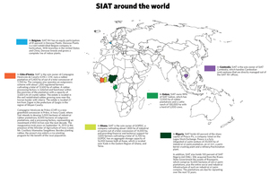 SIAT is active in Belgium, Nigeria, Ghana, Gabon, Cambodia, and Côte d’Ivoire.
