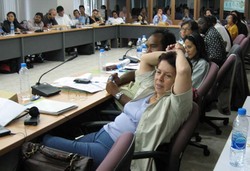 Participantes del Taller Internacional de Estrategias "Combatiendo los TLC", Bangkok, julio de 2006 (Foto: GRAIN)