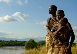 Indigenous farmers in the Lower Omo Valley plant seeds along the fertile riverbanks each year as the floodwaters of the Oro River recede. A proposed dam could eliminate the farmers' food crops when it eliminates the annual flood. It will also reduce grazing lands that local herders rely on to help feed their livestock during the dry season. Reduced inflow into Lake Turkana will harm the local fishing industry and threatens the unique ecosystem for which the lake was recognised as a World Heritage Site. (Photo: International Rivers) More information: ww.stopgibe3.org 