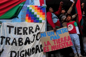 Resistance and solidarity are growing (Photo: Mocase - Argentina)