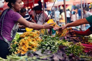 We have a great opportunity to eliminate a big part of the climate problem through local food systems. (Photo: Greenpeace Philippines)