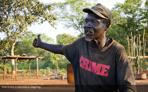 Omman Oyiré, Village Chief, Ilya, Gambela. (Photo: Jiro Ose)