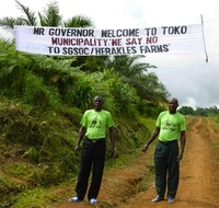 Cameroon activists on trial for peaceful protest against Wall Street land grabber-image